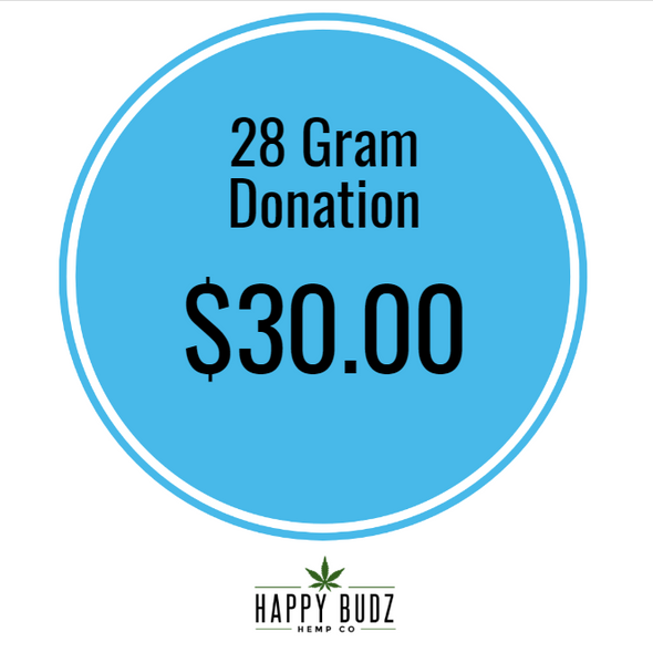 28 gram 1oz CBD Hemp Flower Donation 
