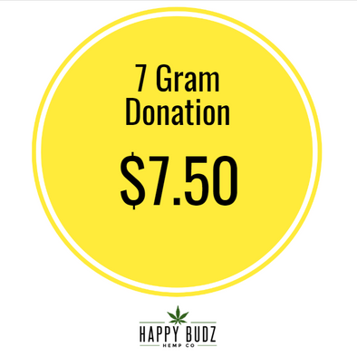 7 gram 1/4oz CBD Hemp Flower Donation 