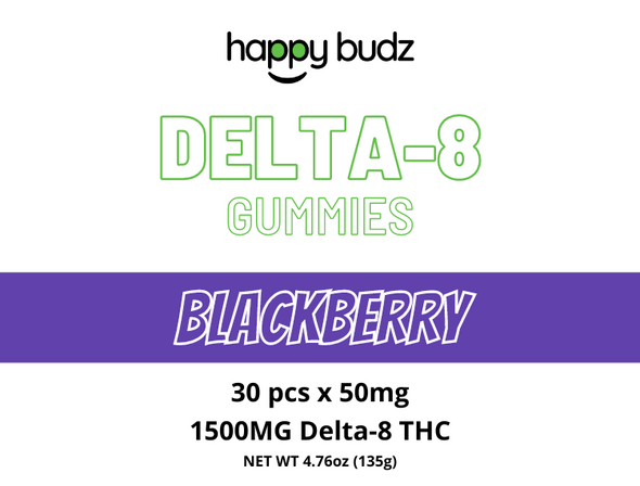 Delta-8 Blackberry Gummies