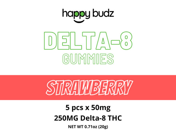 Delta-8 Strawberry Gummies