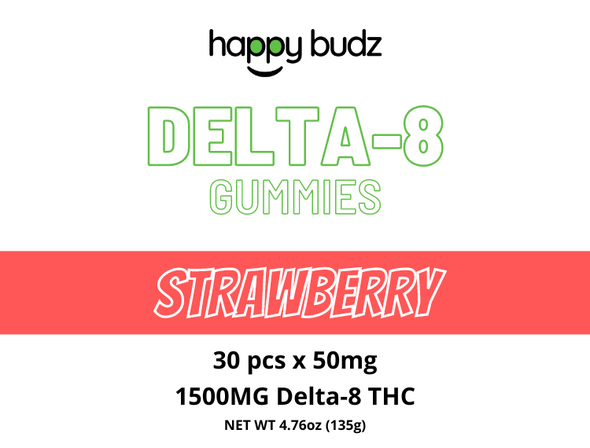 Delta-8 Strawberry Gummies